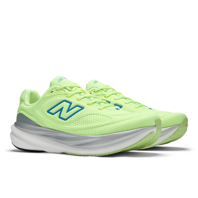 New Balance Men's 1080v15 in Afterglow with Blue Bird and Silver Metallic Main Image