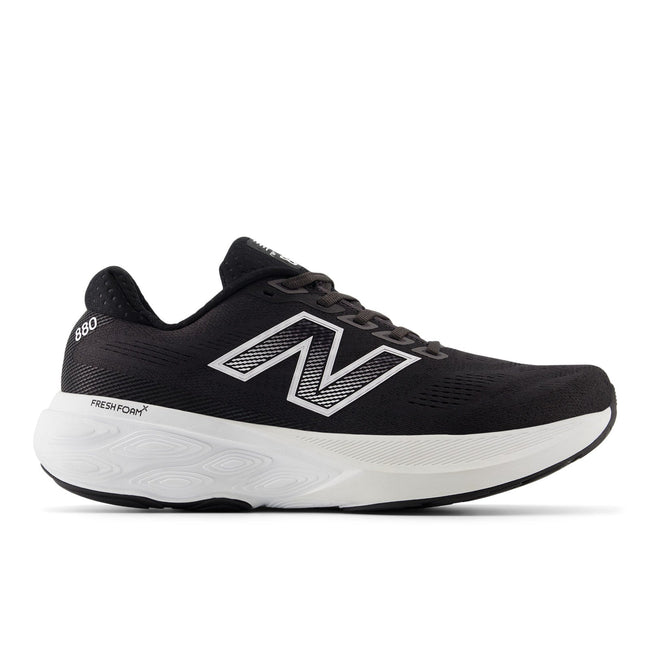 New Balance Men's Fresh Foam X 880v15 in Black with NB 103 White and Reflection Hover Image