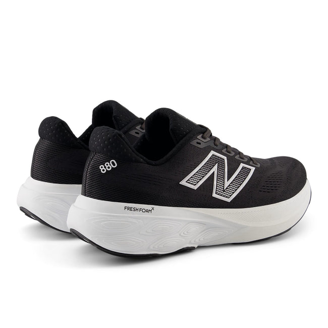 New Balance Men's Fresh Foam X 880v15 in Black with NB 103 White and Reflection Main Image