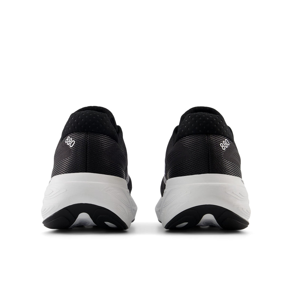 New Balance Men's Fresh Foam X 880v15 in Black with NB 103 White and Reflection