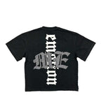 Mixed Emotions Astronaut Rhinestone Tee Black