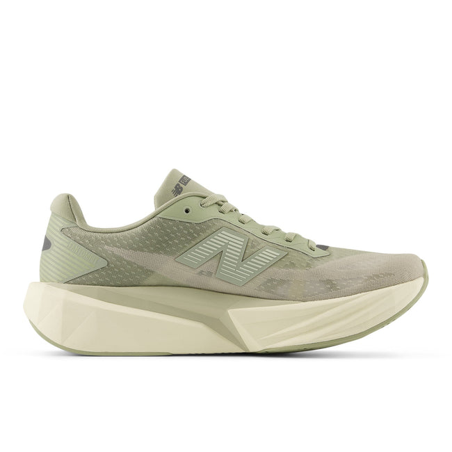 New Balance Men's FuelCell Rebel v5 in Olivine with Shipyard Hover Image