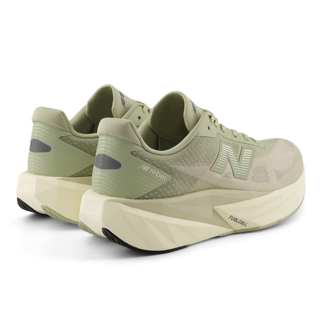New Balance Men's FuelCell Rebel v5 in Olivine with Shipyard Main Image