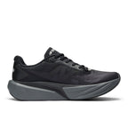 New Balance Men's FuelCell Rebel v5 in Black with Castlerock and Silver Metallic