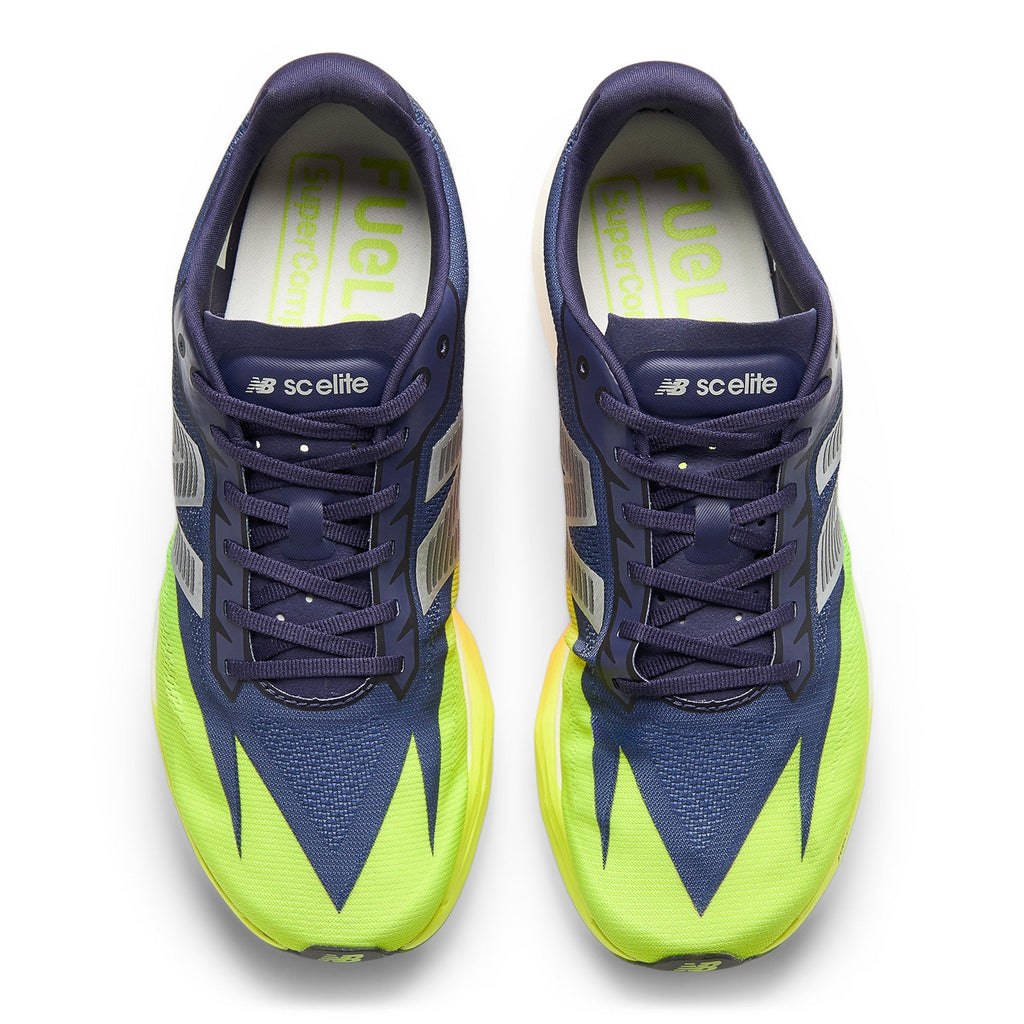 New Balance Men's FuelCell SuperComp Elite v5 in Boysenberry with Afterglow