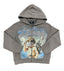 Mixed Emotions Rhinestone Hoodie Grey