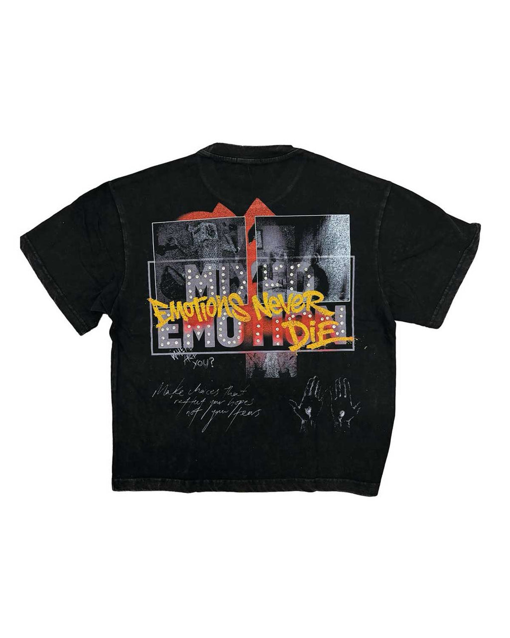 Mixed Emotions Tunes Tee Black