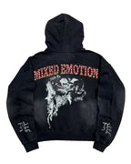 Mixed Emotions Broken Wings Hoodie Black