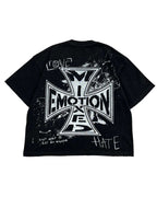 Mixed Emotions Chaos Tee Black