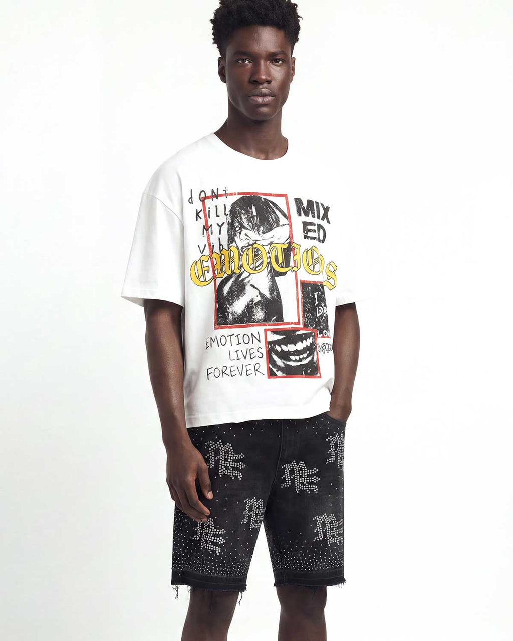 Mixed Emotions Forever Tee Cream