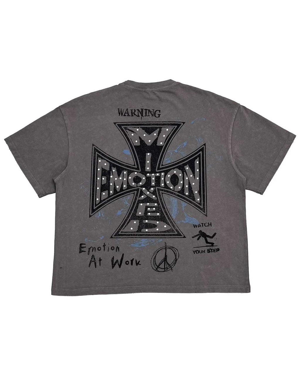 Mixed Emotions Friends Tee Grey