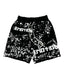 Mixed Emotions Graffiti Shorts Black