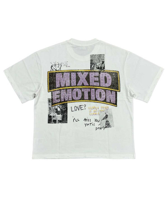 Mixed Emotions Lost Identity Tee White Main Image