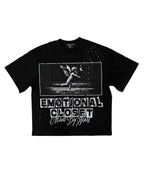 Mixed Emotions Scar Tee Black