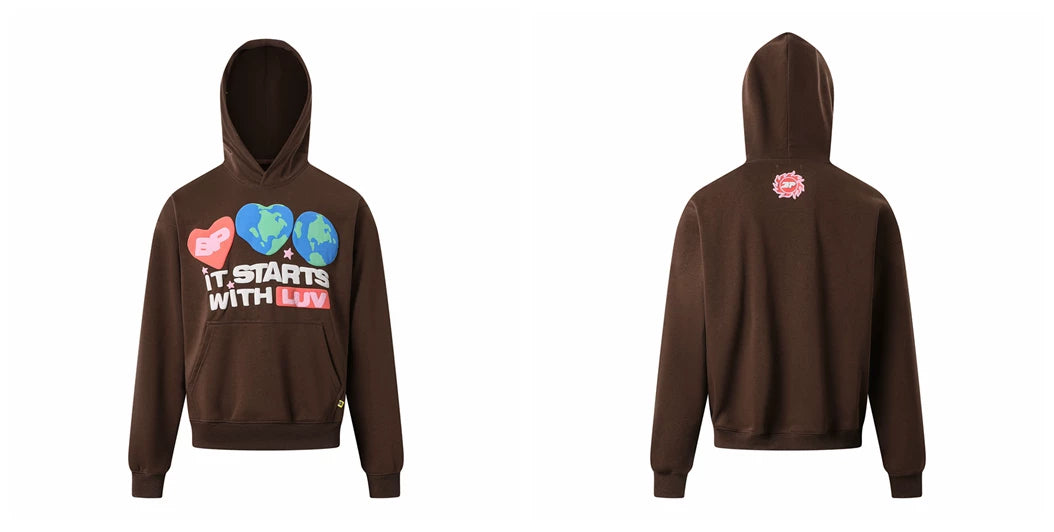 Broken planet Trendy Planet Hoodie