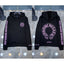Chrome Hearts Gradient Pink-Purple Horseshoe Hoodie (Black)