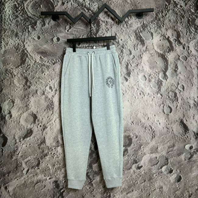 Chrome Hearts Cross Applique Lounge Pants (Grey) Hover Image
