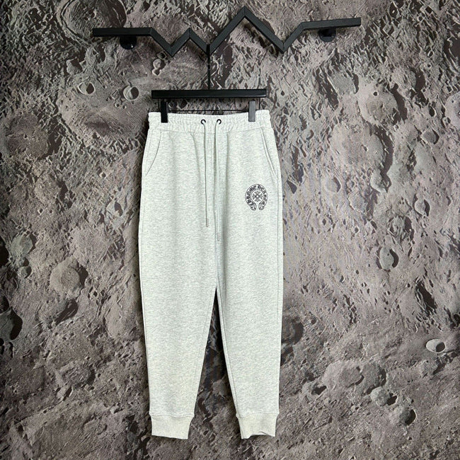 Chrome Hearts Cross Applique Lounge Pants (Light Grey) Hover Image