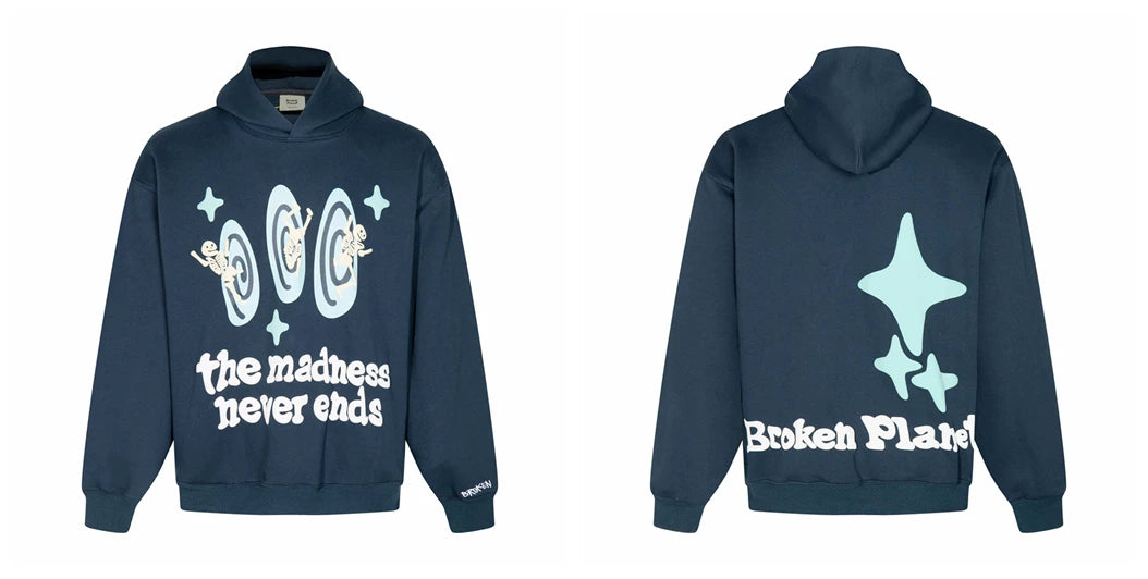 Broken planet Casual Couple Hoodie