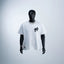 Chrome Hearts Black Cross Logo Short Sleeve T-Shirt (White)