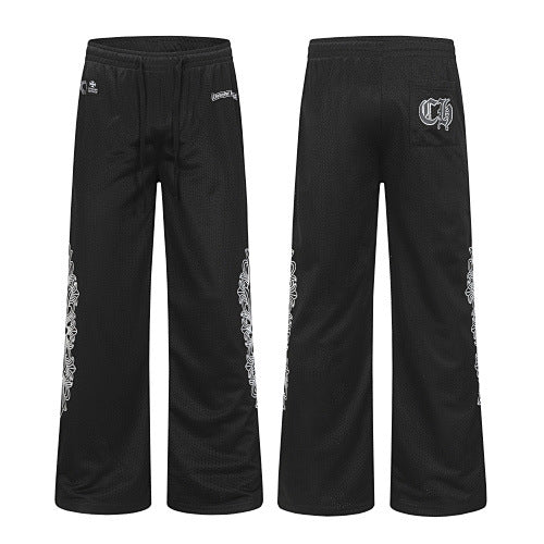 Chrome Hearts Drawstring Lounge Sweatpants (Black) Hover Image