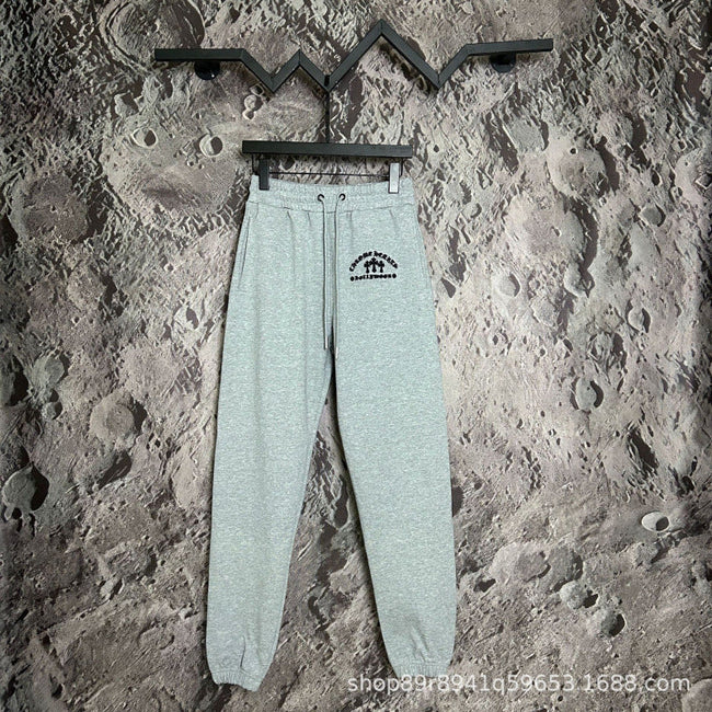Chrome Hearts Horseshoe Logo Lounge Pants (Light Grey) Hover Image