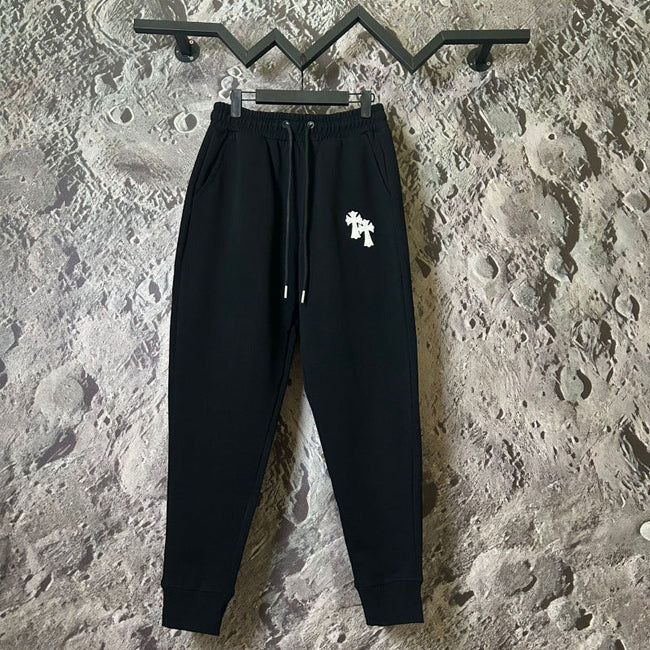 Chrome Hearts Cross Applique Lounge Pants (Black) Hover Image