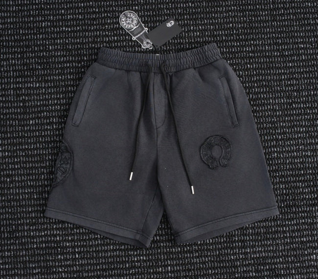 Chrome Hearts Dark Gray Drawstring Sweatshorts Hover Image