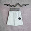 Chrome Hearts Light Gray Horseshoe Logo Sweatshorts