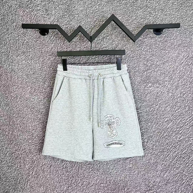 Chrome Hearts Light Gray Bear Graphic Sweatshorts Hover Image