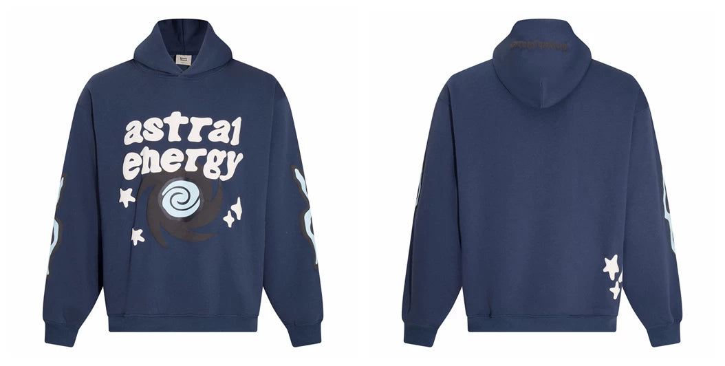 Broken planet  Streetwear Fleece Hoodie