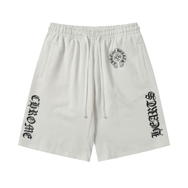 Chrome Hearts White Script Logo Sweatshorts Hover Image