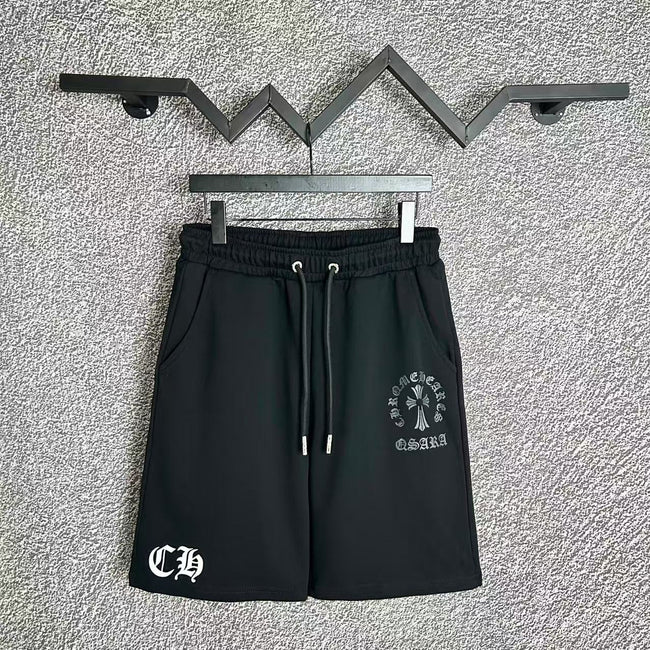 Chrome Hearts Black Multi-Graphic Sweatshorts Hover Image