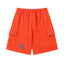 Chrome Hearts Bright Orange Cargo Graphic Sweatshorts