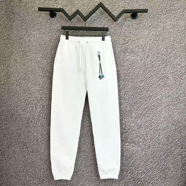 Chrome Hearts Charm Accent Lounge Pants (White) Hover Image
