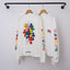 Chrome Hearts Multi-Color Cross Cluster & Chest Emblem Long Sleeve (White)