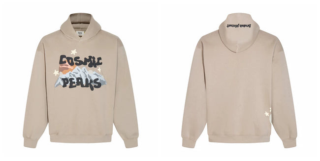 Broken planet Winter Street Hoodie Hover Image