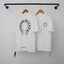 Chrome Hearts Classic Horseshoe & Cross Short Sleeve T-Shirt (White)