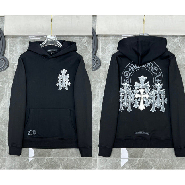 Chrome Hearts Multiple Cross & Horseshoe Hoodie (Black) Hover Image