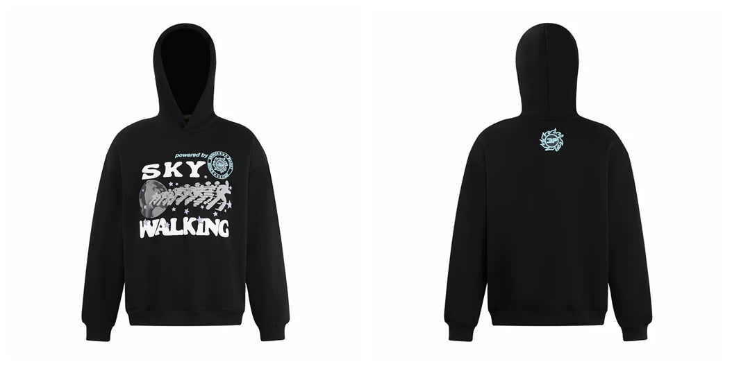 Broken planet Cozy Graphic Hoodie