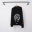 Chrome Hearts Multi-Color Sleeve Horseshoe & Cross Long Sleeve (Black)