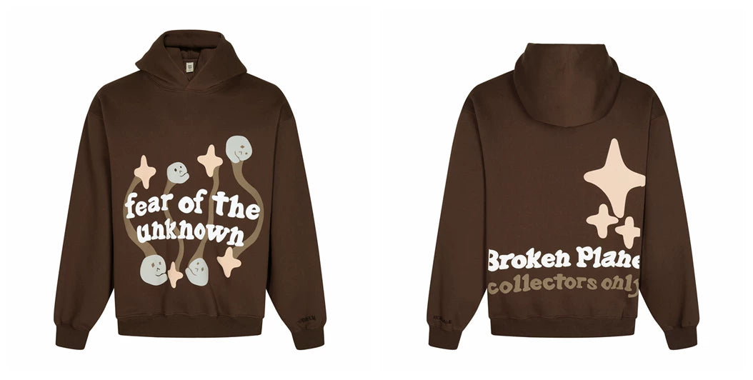 Broken planet Trendy Fall Hoodie