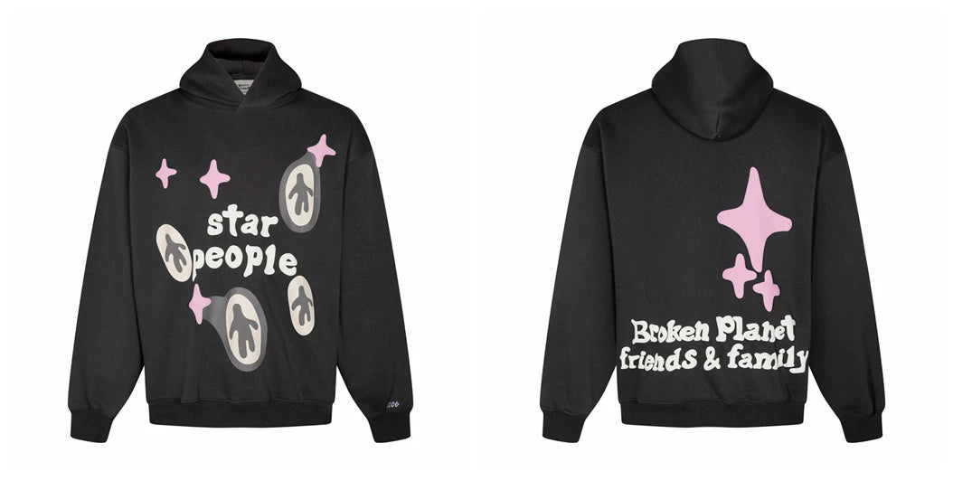Broken planet Urban Winter Hoodie