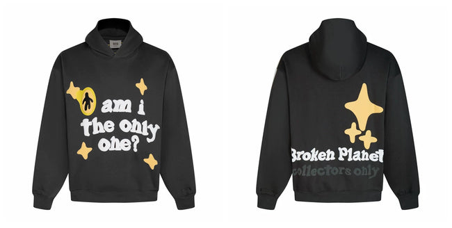 Broken planet Modern Street Hoodie Hover Image