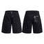 Chrome Hearts Black Heavy Wash & Back Cross Patch Cargo Shorts