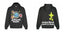 Broken planet Oversized Graphic Hoodie