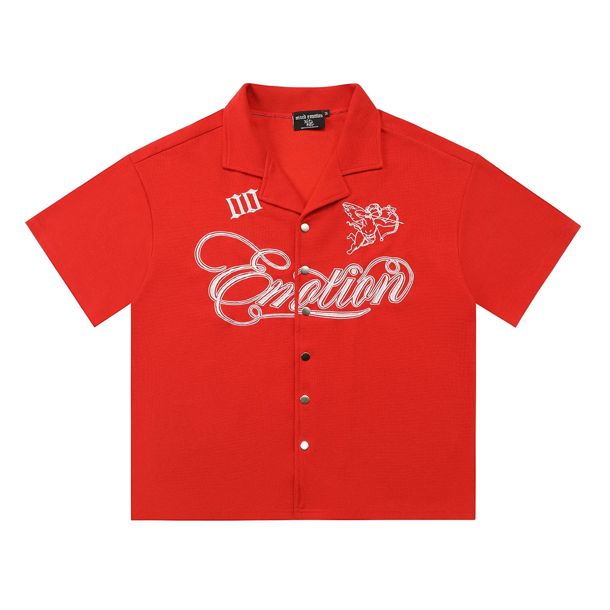 Mixed Emotion Summer Shirt red