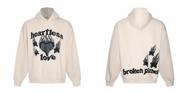 Broken planet Oversized Planet Hoodie Hover Image