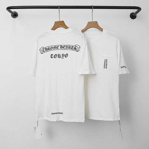 Chrome Hearts "TOKYO" Horseshoe Short Sleeve T-Shirt (White) Hover Image
