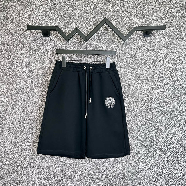 Chrome Hearts Black Horseshoe Logo Sweatshorts Hover Image